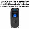 M5 Plus Wi-Fi a Bluetooth - antivandal přístupový nebo docházkový systém s otiskem prstů a RFID čtečkou karet a čipů